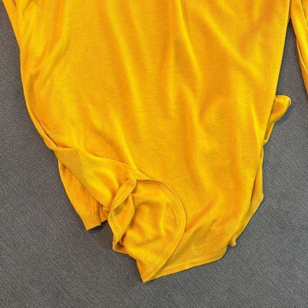 H&M Yellow Relaxed Tunic Size Small - Picture 5 of 6